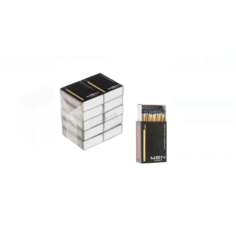 Chibrituri Men Pachet cu 10 Cutii