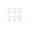 Set 30 Pahare Shot Reutilizabile, Glitter Auriu, 60ml