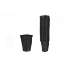 Set 40 de Pahare Negre din Plastic 200ml