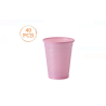 Set 40 de Pahare din Plastic Roz 200ml