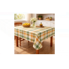 Fata de Masa Plastifiata Maro Verde in Carouri 180x140cm