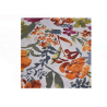 Fata de Masa de Bucatarie Textila Bej cu Flori Colorate 180x140cm