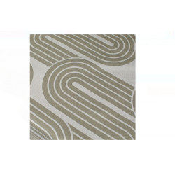 Fata de Masa de Vara Bej cu Model Linii 180x140cm