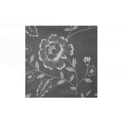 Fata de Masa Textila Gri cu Model Floral 140x180cm