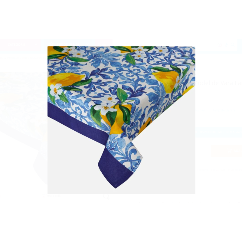Fata de Masa cu Model de Vara Lamai 180x140cm