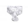 Fata de Masa Plastifiata Alba Marble 180x140cm