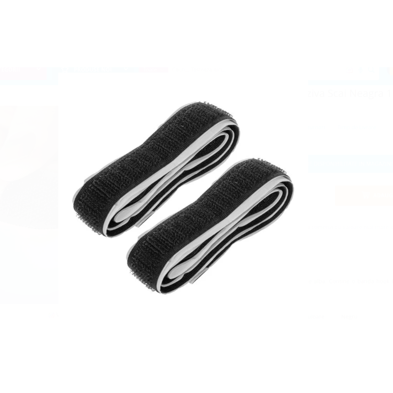 Banda Dublu Adeziva Scai Neagra 1m x 2cm