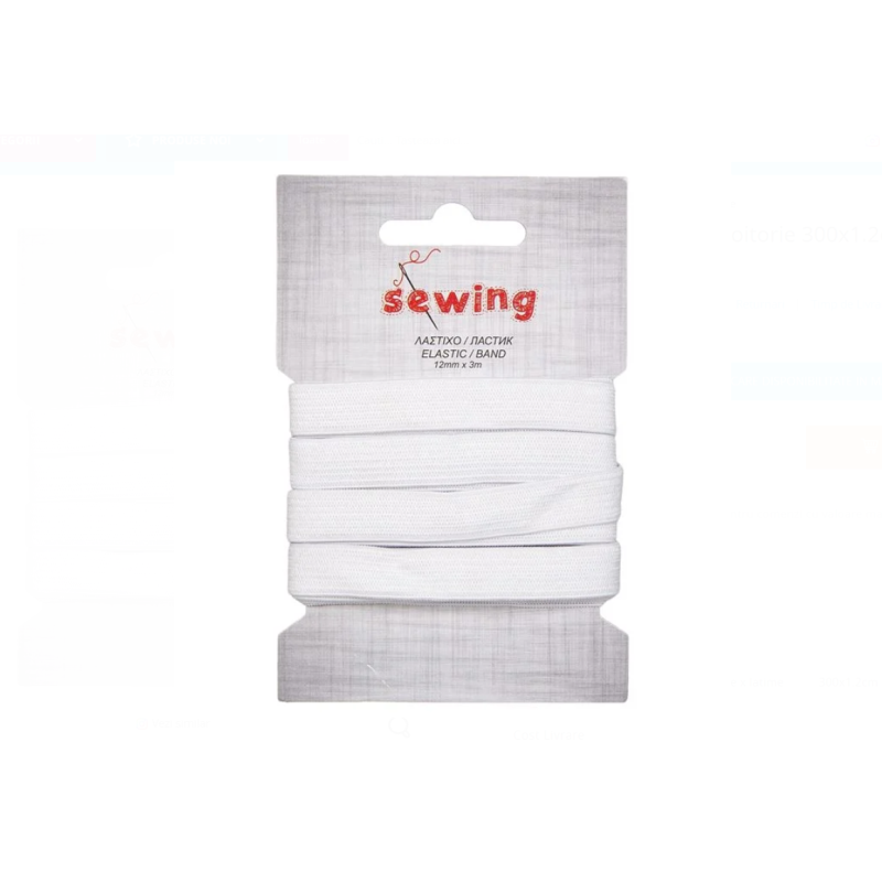 Elastic Alb de Croitorie 300x1.2cm