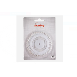 Ace cu Gamalie Alba 3,5cm - 40buc