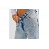 Strass Argintiu de Diferite Modele & Marimi pentru Haine & Accesorii - 50buc