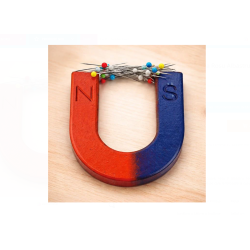 Magnet Potcoava Rosu Albastru