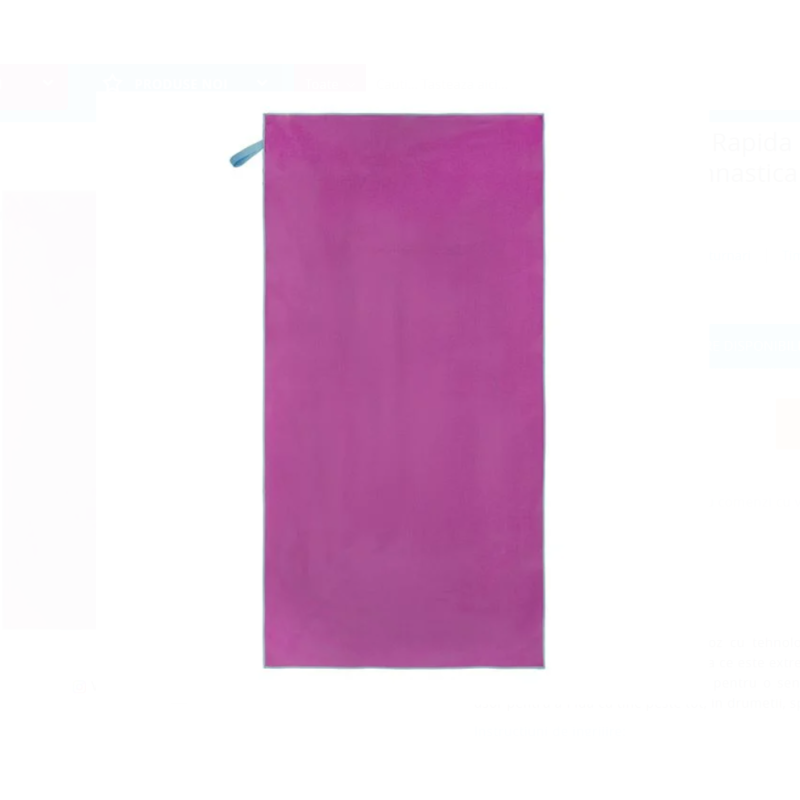 Prosop Sport Microfibra Roz Fucsia 150x75 cm